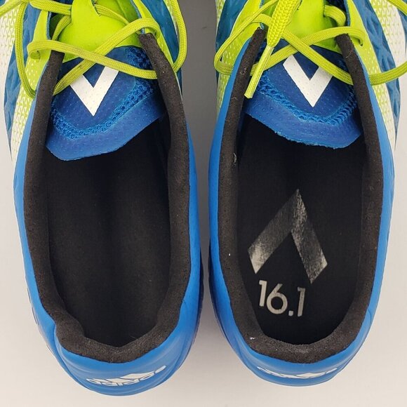 RARE adidas Mens RARE Ace 16.1 FG/AG Soccer Cleats AF5085 Blue Green Size 13 - Picture 10 of 11